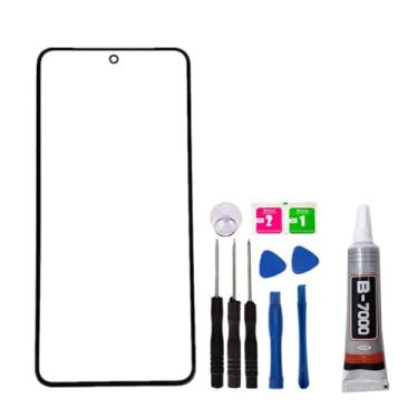 Imagem de Tela de reposição para reparo frontal externo para lente de vidro para Google Pixel 8 Pro com ferramenta de fita OCA Parts (sem toque LCD e digitalizador)