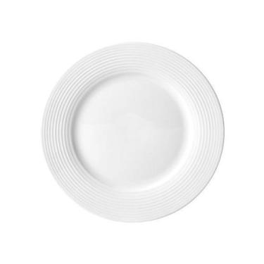 Imagem de Prato sobremesa em porcelana L'hermitage Brizzard 20,2cm branco