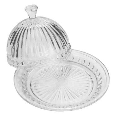Imagem de Queijeira de Cristal com Tampa Empire 20cm 7404 - Lyor - LYOR, WOLFF, 