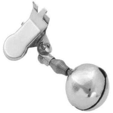 Imagem de Kit 2 Sininho Sino Alarme Vara Pesca Guizo Alerta Fisgada - Xingu