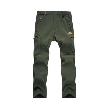 Imagem de Calça Masculina Impermeável e Forrada - Ideal para Caminhada, Esqui e 