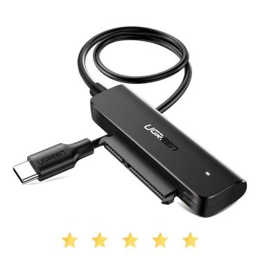 Imagem de Ugreen Cabo Adaptador Sata Ssd E Hdd Para Usb C 3.1 50cm