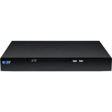 Imagem de GW Security Gravador de vídeo em rede 12MP 4K 8 canais NVR TAA e NDAA compatível com aplicativo móvel gratuito, capacidade de armazenamento de 24 TB, sem taxas mensais (GW6808NP)
