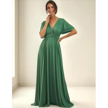 Imagem de Vestido Madrinhas Longo Varias Formas De Uso Multiformas - Casual Dres