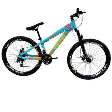 Imagem de Bicicleta Aro 26 Vikingx Tuff 25 Aluminio Pneu Cravudo Quadro Aluminio