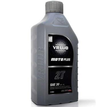 Imagem de Óleo de Motor Moto Plus 2 Tempo Sae 30 Mineral Vr Lub 1 Litro