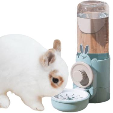 Imagem de Cama pequena para animais de estimação, cama de coelho para gatinho, chinchila, barraca de animal de estimação, caverna com almofada removível, casa quente de pelúcia semi-fechada para coelhinhos