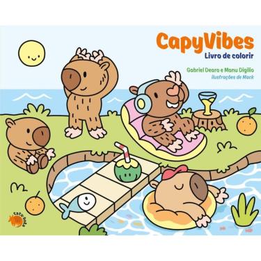 Imagem de CapyVibes: Livro de colorir