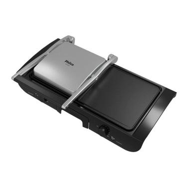 Imagem de Grill Philco Pgr31 2 Em 1 Inox - Preto 220v
