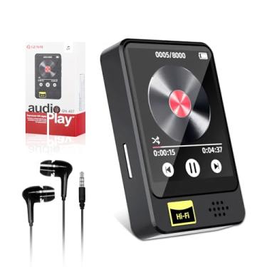 Imagem de MP3 Player Bluetooth MP4 Spotify Player Digital Portátil Bluetooth 5.0 Hi-Fi Som sem Perdas Rádio FM Suporte Cartao de Memoria de Até 128 GB