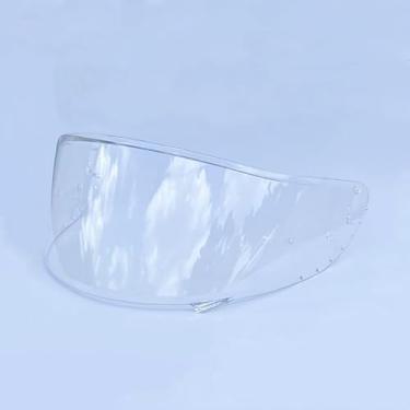 Imagem de Substituição da viseira protetora CWR-1 para SHOEI Z7 NXR X-SPIRIT CWR-F X14 RF-1200 Face Shield proteção UV visera casco moto (claro dia e noite)