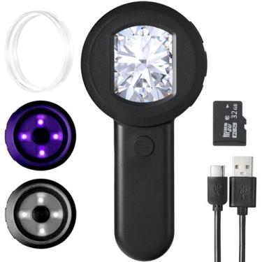 Imagem de Lupa digital GAMKII 100X portátil com tela IPS de 2,0 polegadas
