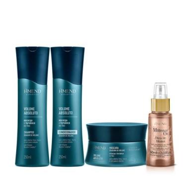 Imagem de Amend Volume Absoluto Shampoo 250ml + Condicionador 250ml + Máscara 30
