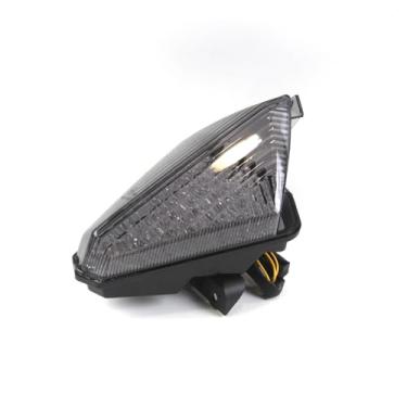 Imagem de Lanterna traseira de LED fumê Arashi para Yamaha YZF R1 2007-2008, luz traseira de freio de seta, acessórios de substituição integrados para motocicleta