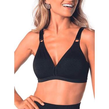 Imagem de Sutiã Sustentação Demillus 061019 Olimpo Poá Sem Aro Sem Bojo Microfib