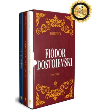 Imagem de Biblioteca Dostoiévski Volume Ii - Box Com 3 Livros - Edição De Luxo