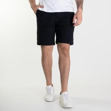 Imagem de Bermuda Calvin Klein Chino Comfort Moletom Preta-Masculino