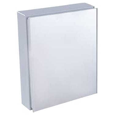 Imagem de Armário Plástico Versátil Cinza Claro para Banheiro 36,3x45,3cm de Sobrepor A44 CZ2