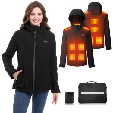 Imagem de Jaqueta Aquecida LIFMAGE para Mulheres - Softshell com Bateria