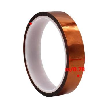 Imagem de Fita Adesiva Resistente a Altas Temperaturas 33M Fita Isolante De Poli