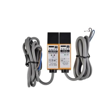 Imagem de EQBVZZRD Sensores fotoelétricos E3S-5DN1-5L npn sem interruptor de sensor fotoelétrico CC E3S-5DP1-5L PNP NO(E3S-5DN1-5L-1pcs)