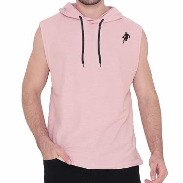 Imagem de Colete Moletom Regata Com Capuz Dibre Basquete P ao G5 Plus Size Masculino-Unissex