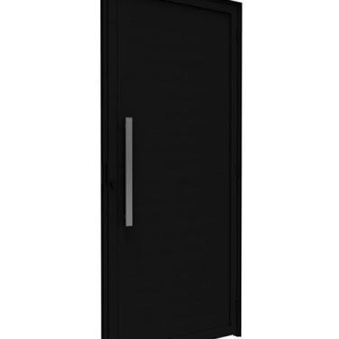 Imagem de Porta de Alumínio de Giro Lambri 215x95cm com Puxador de 60cm Lucasa I