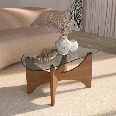 Imagem de Mesa de Centro para Sala de Estar Levitá Cinamomo