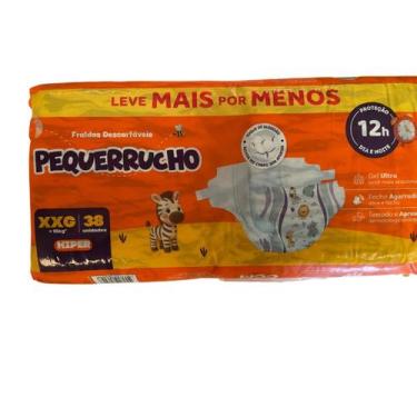 Imagem de Fralda Pequerrucho Hiper Tamanho XXG 38 Unidades
