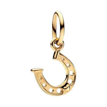 Imagem de Pingente De Coração Em Prata 925 Com Ouro E Cruz De Vaga-lume Para Pul