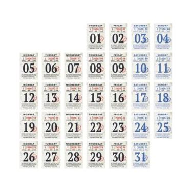 Imagem de Calendário De Mesa Moderno Minimalista 2026 Com Design Destacável Para