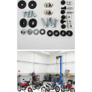 Imagem de Kit Parafusos e Coxins Carenagem Motores Honda - Congratulations Store