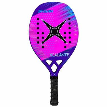 Imagem de Raquete Beach Tennis Shark Xcalante EVA PRO Capa Overgrip e Munhequeir