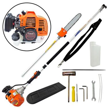 Imagem de Motopodador De Galhos Profissional Vulcan VP3300L 2T 33CC Com Extensor de Altura Ideal...
