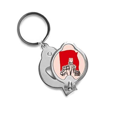 Imagem de Cortador de unhas de dedo China Red Leader Education Cortador de aço inoxidável