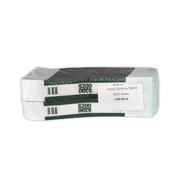 Imagem de Huron Faixa de moeda $200 Verde (1000 peças)
