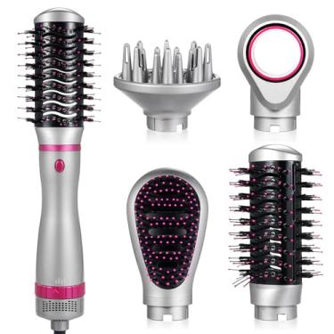 Imagem de SZITW Pente de ar quente quatro em um para uso doméstico, cabelo liso, cacheado, secador de cabelo