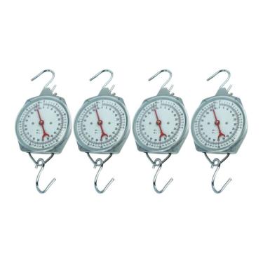 Imagem de Kit 4 Dinamômetro Circular Faixa 0 A 50Kgf Indicação Analógica Tipo Relógio Ar-1050 Portátil Instrutherm