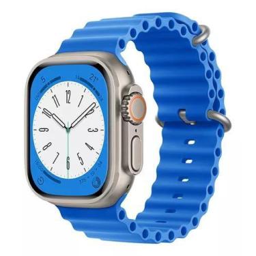 Imagem de Pulseira Oceano Para SmartWatch Ultra 49mm 45mm 44mm 42mm -Tamanho 21 