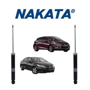 Imagem de 02 Amortecedor Chevrolet Cruze Sport6 2016 A 2020 Traseiro Nakata