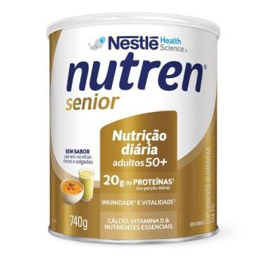 Imagem de Complemento alimentar nutren senior sem sabor 740gr - NESTLE, 740g, Se