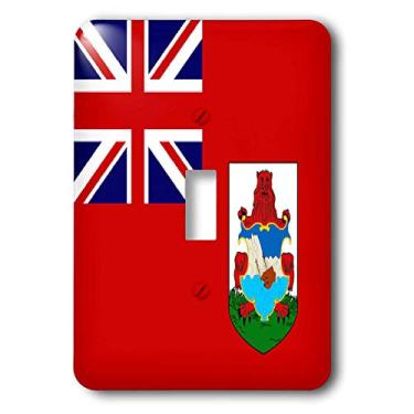 Imagem de 3dRose Interruptor de bandeira de bermudas lsp_28228_1, multicolorido