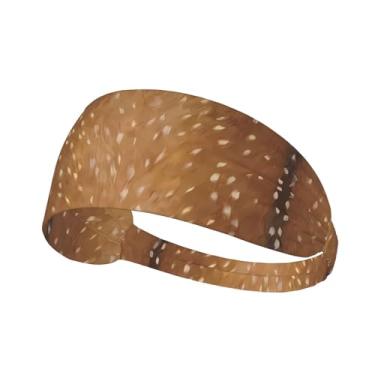 Imagem de DSSWTP Faixa de cabelo de animal para treino, moda esportiva, faixas de cabelo para ioga, para fitness, elástico, atlético, antiderrapante, absorvente de cabeça, para homens, mulheres, meninas,