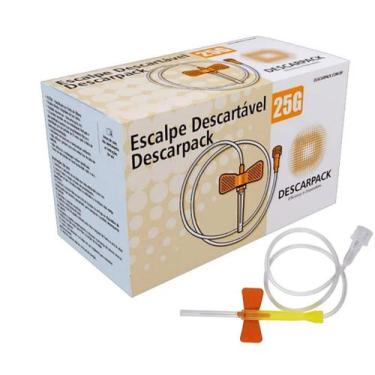 Imagem de Escalpe descartavel 25g descarpack (100 unid)