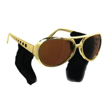 Imagem de Oculos Rock N Roll com Costeleta - Festas e Fantasias