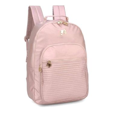 Imagem de Mochila Costas Escolar Barbie Rose Universitaria