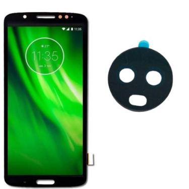 Imagem de Tela Display Lcd Touch Para Moto G6 Plus + Lente Camera - inova