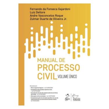 Imagem de Manual De Processo Civil - 1ª Edição 2025