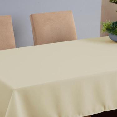Imagem de Toalha de Mesa Quadrada 4 Lugares 1,45x1,4,0 Lisa - 1 Peça - Casa Lume