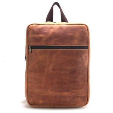 Imagem de Mochila  LOOKSTOCK em Couro Executiva Masculina-Masculino